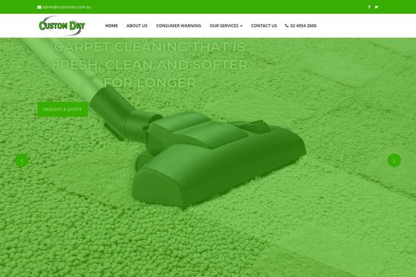 Site using Divi-builder plugin