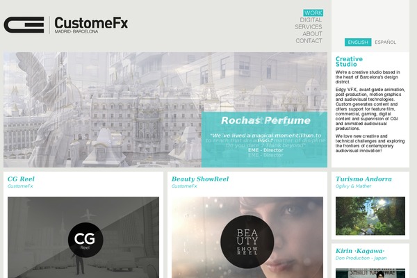 Foliogridpro theme site design template sample