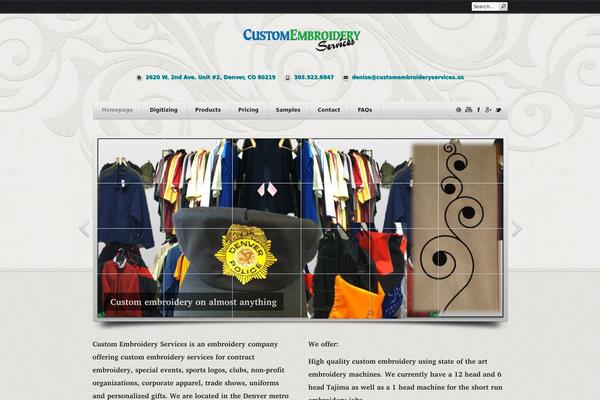 Cardamon theme site design template sample