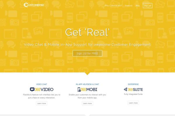 customer360.co site used Customer360