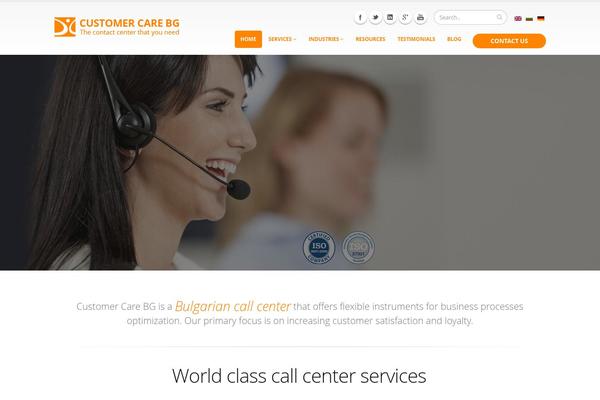 customercarebg.com site used Customercare