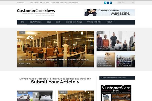 Newsup theme site design template sample