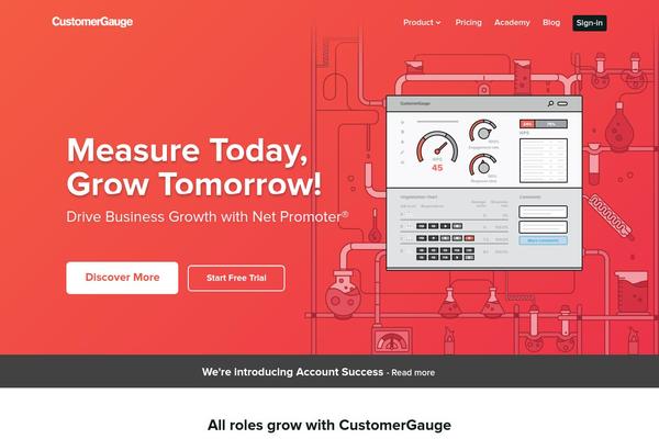 customerguage.com site used Customergauge