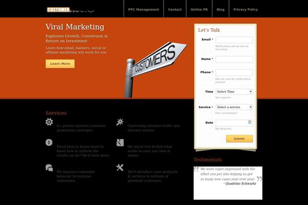 Appointment theme site design template sample