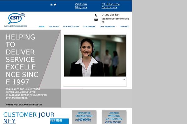 customernet.com site used Csn-theme