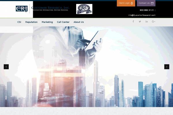 customerresearch.com site used Cri