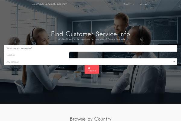 LISTABLE theme site design template sample