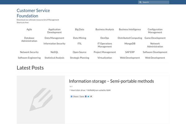 Virtue theme site design template sample