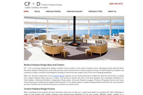 customfireplacedesign.com site used Cfd