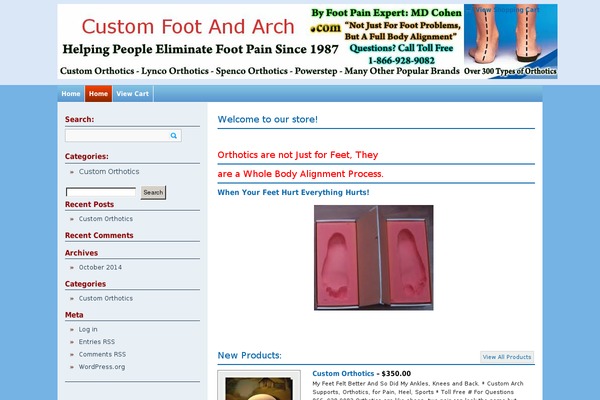 customfootandarch.com site used Mk4