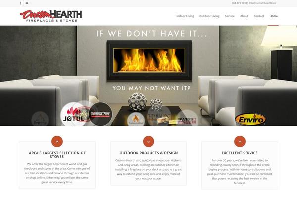 Enfold theme site design template sample