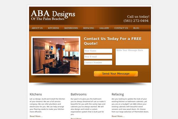 customkitchens-lakeworth.com site used Local Business