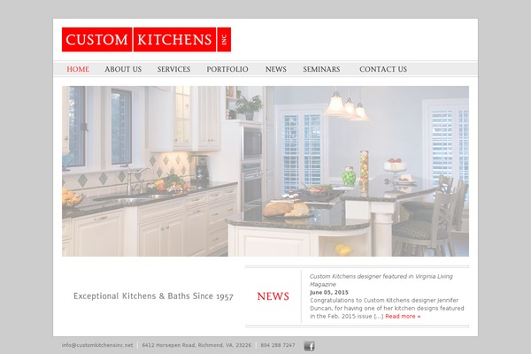 kitchens theme websites examples