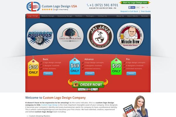Mingle theme site design template sample