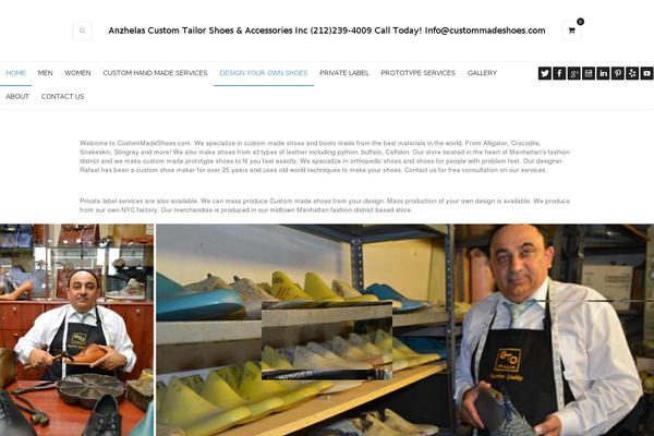 custommadeshoes.com site used Fame
