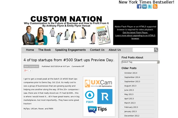 WP-Creativix theme site design template sample