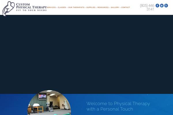 Chiropractor theme site design template sample