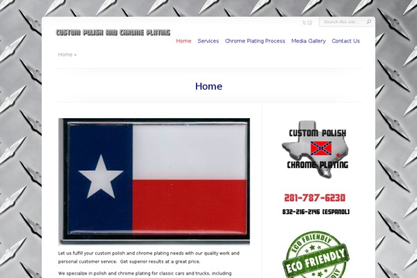 Site using Contact Coldform plugin