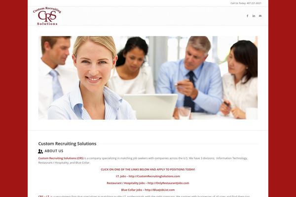 customrecruitingsolutions.com site used Crs-theme