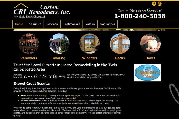 customremodelersinc.com site used Cri