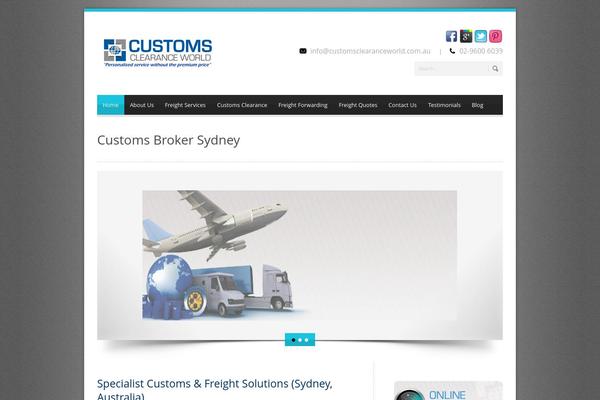 Blue Diamond v1.09 theme site design template sample