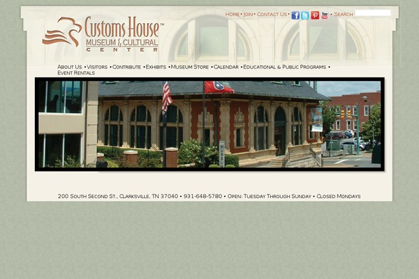 customshousemuseum.org site used Chm