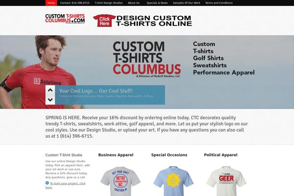 Whitelight theme site design template sample