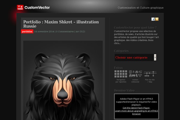 Rockstar theme site design template sample