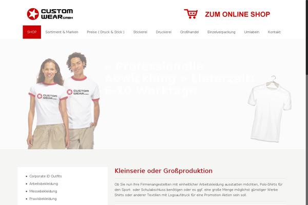 customwear.de site used Customwear