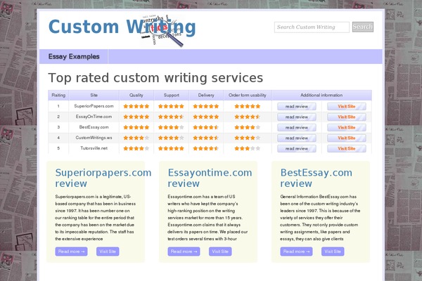 Greenleaf theme site design template sample