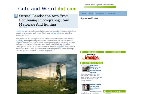 NewsPaper theme site design template sample