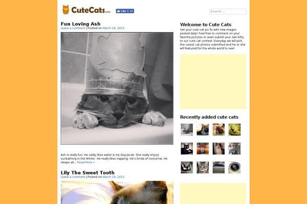 cutecats.com site used Cute-cats