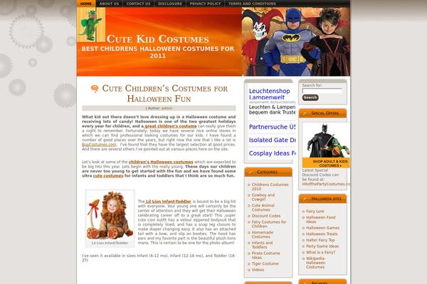 cutekidcostumes.com site used Prosper