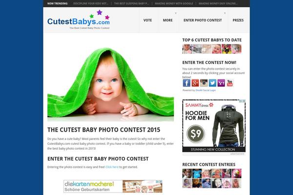 Point theme site design template sample