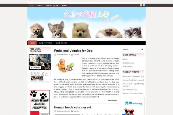 Karmela theme site design template sample