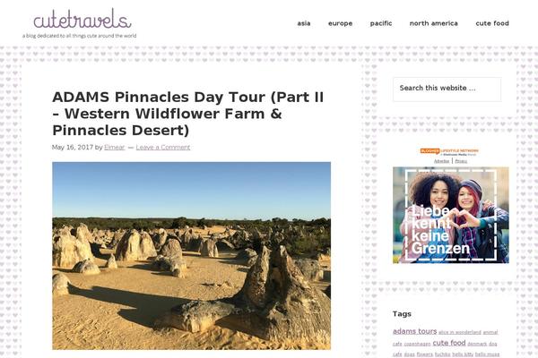 MH TravelMag theme site design template sample