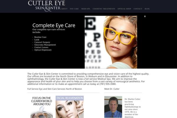 Care theme site design template sample