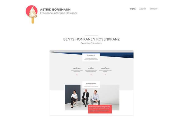 Hardy theme site design template sample