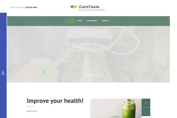Sunnyjar theme site design template sample