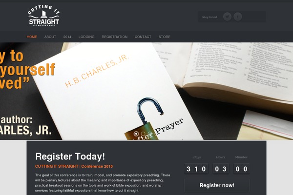 cutstraight.org site used Stack
