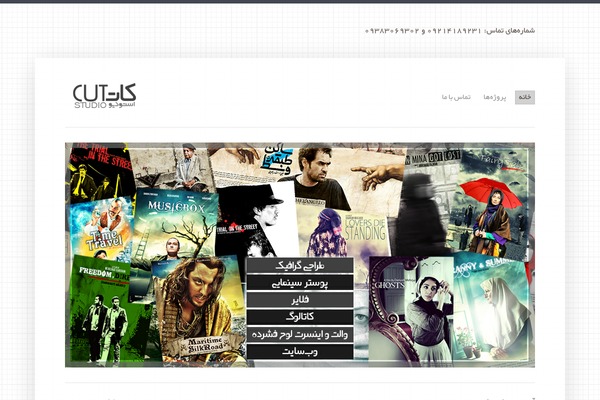 cutstudio.ir site used Skin