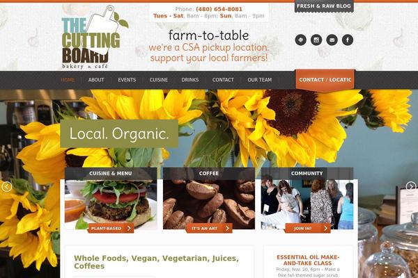 Seedlet theme site design template sample