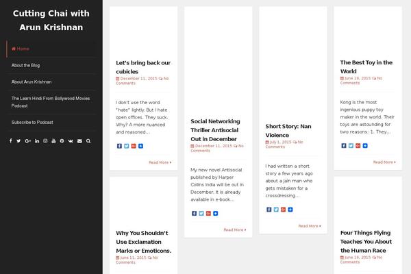 Annina theme site design template sample