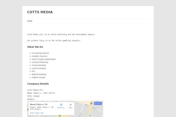 cuttsmedia.com site used Cuttsmedia