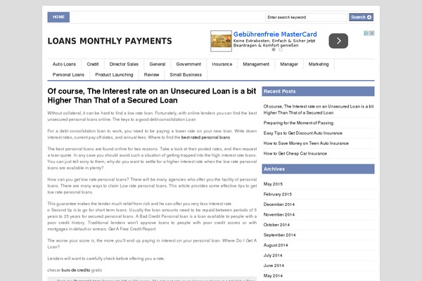 Gazette theme site design template sample