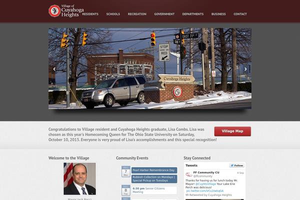 Momento theme site design template sample