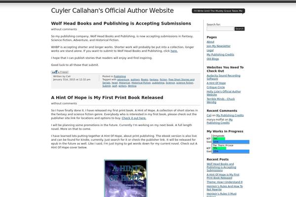 Journalist theme site design template sample