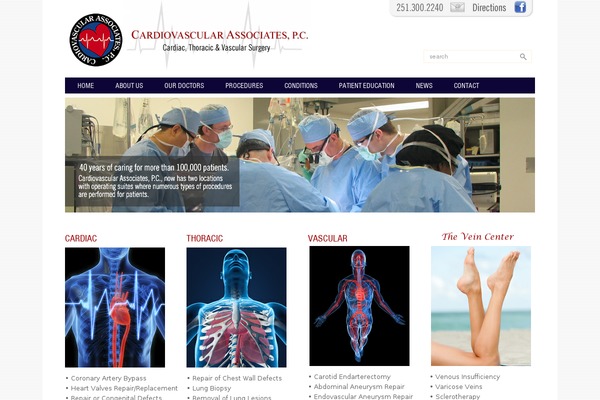 Enterprise theme site design template sample