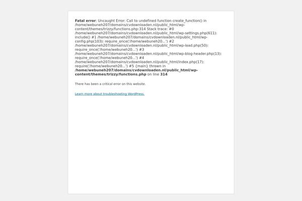 Trizzy theme site design template sample
