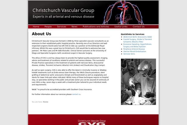 CVG theme websites examples